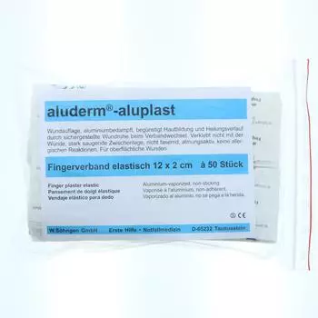 Söhngen aluderm-aluplast elastisch Fingerverband 12x2cm 50 Stück