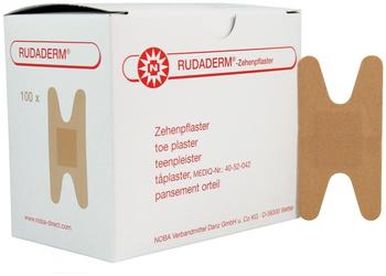 NOBAMED Rudaderm Zehenpflaster, 100 Strips, hypoallergen