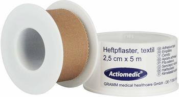 Gramm ActiomedicÂ Heftpflaster Standard Hautfarben 2,5 cm x 5 m