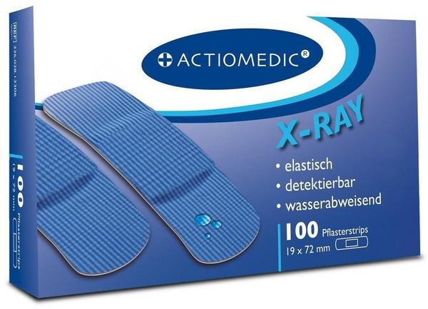 Gramm medical Actiomedic® X‐RAY Pflasterstrips wasserabweisend 19 x 72 mm