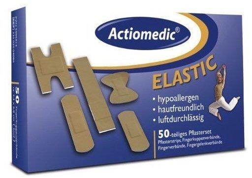 Gramm medical Actiomedic® ELASTIC Pflasterset elastisch Hautfarben 50-teilig