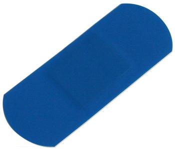 Sanismart Detectable Pflaster Wundpflaster Blau verschiedene Größen, Maße:72 x 25 mm. 25 Stück