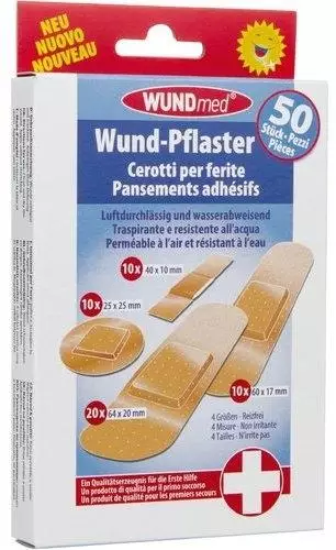 Axisis Wundpflaster luftdurchlässig+wassefest 4 Größen
