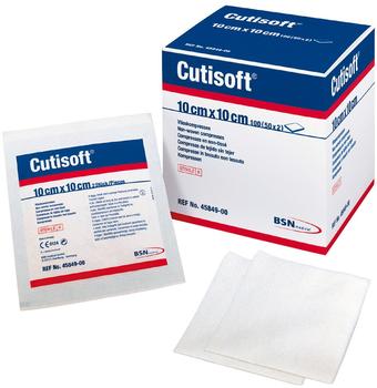 BSN Medical Cutisoft Vlieskompressen unsteril 10 x 10cm (100 Stk.)