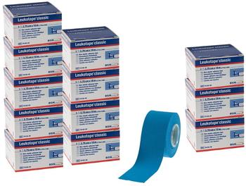 BSN Medical Leukotape Classic Einzelrolle lose im Karton blau 10,0 m x 3,75 cm (12 Stk.)