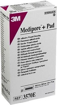 3M Medica Medipore Plus Pad Steriler 10 x 20 cm Wundverband (25 Stk.)