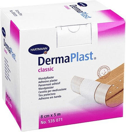 Hartmann Dermaplast Classic Pflaster 8 cm x 5 m