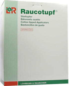 Lohmann & Rauscher Raucotupf Stieltupfer gro§er Watterkopf (50 x 2 Stk.)