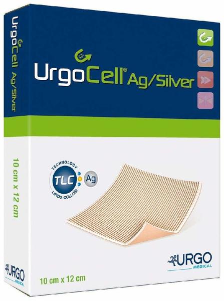 Urgo Urgocell Silver 10 x 12 cm Verband (10 Stk.)