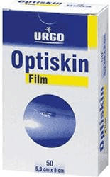 Urgo Optiskin Film 53 x 80 mm Pflaster Transparent Steril (50 Stk.)