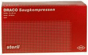 Dr. Ausbüttel Draco Saugkompressen 10 x 20 cm Steril (25 Stk.)