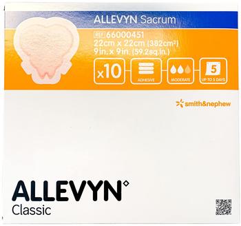 Smith & Nephew Allevyn Sacrum 22,5 x 22,5 cm (10 Stk.)