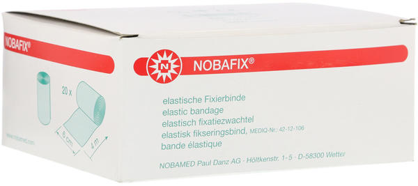 Noba Nobafix 6 cm x 4 m Fixierbinden Elastisch (20 Stk.)