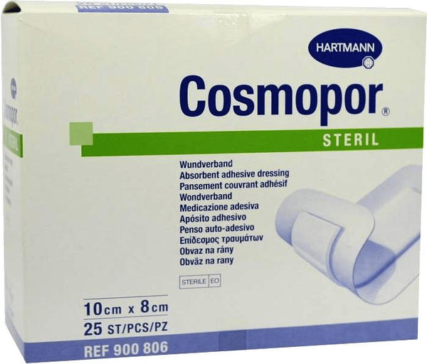 Bios Naturprodukte Cosmopor Steril 8 x 10 cm (25 Stk.)