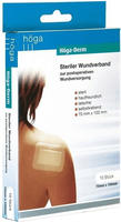 H&ouml;ga Pflaster Derm, 10 Strips, wasserfest, steril, sensitiv, 10 x 7cm