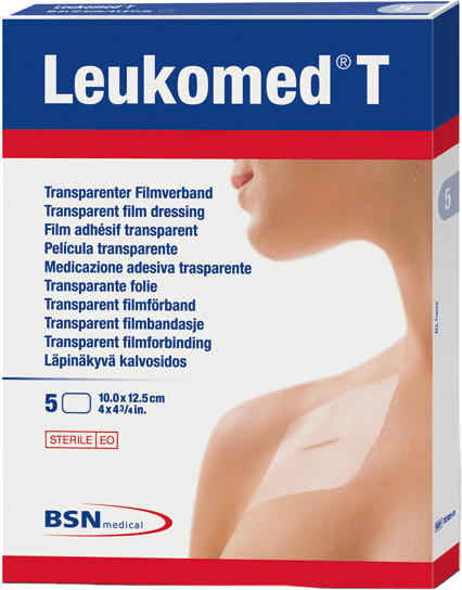 BSN Medical Leukomed Transparent Sterile Pflaster 15 x 25 cm (5 Stk.)