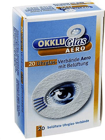 Berenbrinker Okkluglas Aero Uhrglasverband (20 Stk.)