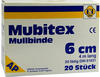 MUBITEX Mullbinden 6 cm ohne Cello 20 Stück