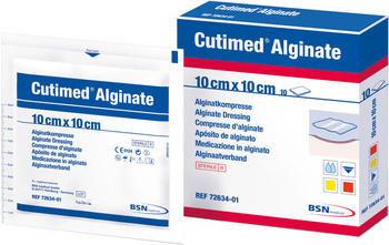 BSN Medical Cutimed Alginate Alginatkompressen 10 x 10 cm (10 Stk.)
