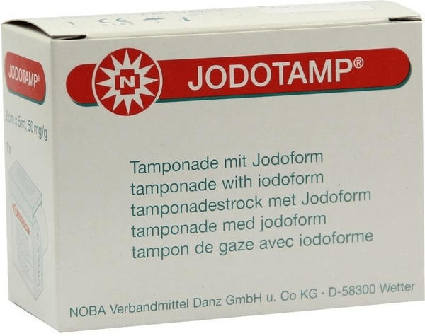 Noba Jodotamp 50mg/g 5m x 2cm Tamponaden