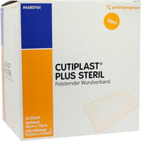 PZN-DE 09732578, Smith & Nephew Cutiplast Plus steril 7,8x10 cm Verband 55 St