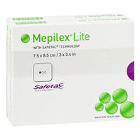 Mepilex Lite Schaumverband 7,5x8,5 cm st 10 St