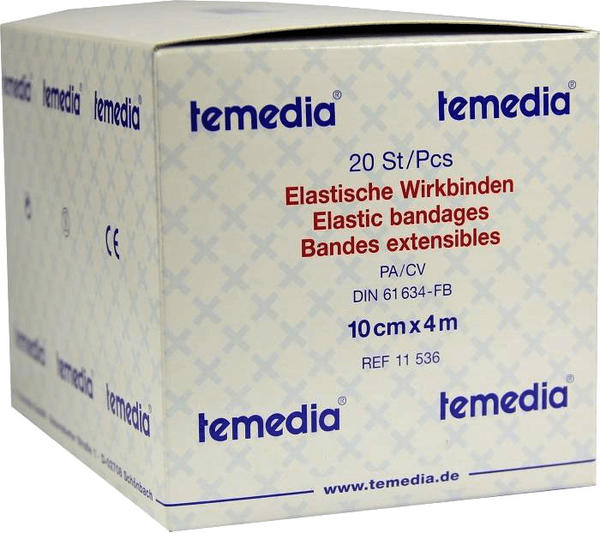 Temedia Wirkbinde 4 m x 10 cm (20 Stk.)