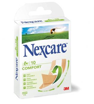 3M Medica Nexcare Comfort Strips 6 cm x 10 cm (10 Stk.)