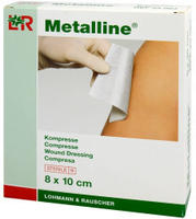 Metalline Kompressen 8x10 cm steril 10 St