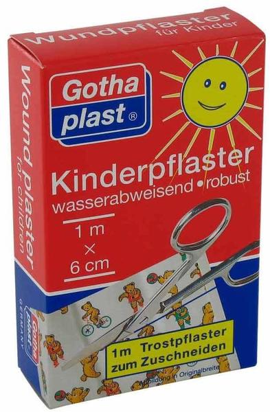 Gothaplast Kinderpflaster 6 cm x 1 m