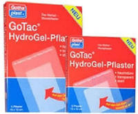 PZN-DE 01990370, Gothaplast Gotac HydroGel-Pflaster L 10x10 cm steril, 1 St