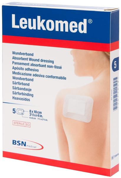 BSN Medical Leukomed Sterile Pflaster 8 x 10 cm (5 Stk.)