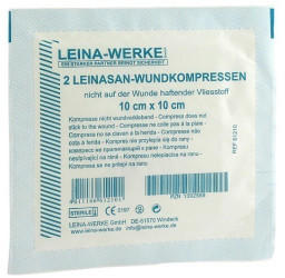 Leina-Werke Wundkompressen 10 x 10 cm Steril (2 Stk.)