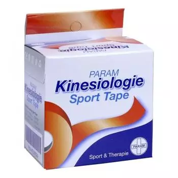 Param Kinesiologie Sport Tape 5 cm x 5 m rot Param Kinesiologie Sport Tape 5 cm x 5 m rot