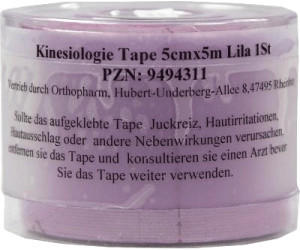 Orthopharm Kinesiologie Tape 5 cm x 5 m lila