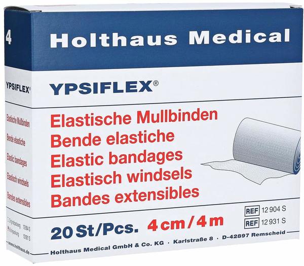 Holthaus Elastische Mullbinde 4 m x 4 cm (20 Stk.)