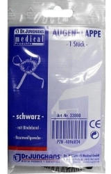 Dr. Junghans Medical Augenklappe M.Bindeband Schwarz 33000