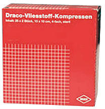 Dr. Ausbüttel Vliesstoff Kompressen 10 x 10 cm 4-fach Unsteril (100 Stk.)