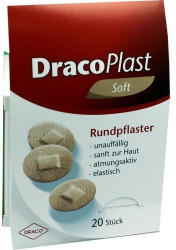 Dr. Ausbüttel Dracoplast Soft Rundpflaster hautfreundlich 22 cm (20 Stk.)
