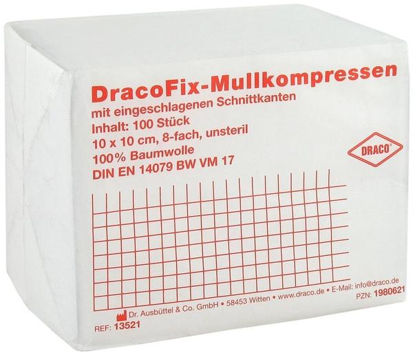 Dr. Ausbüttel Dracofix OP-Kompressen 10 x 10 cm 8-fach Unsteril (100 Stk.)