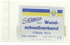 Erena Senada Wundschnell Verband 18 x 2 cm (5 Stk.)