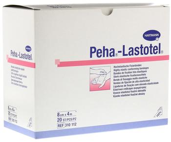 Hartmann Peha-Lastotel Fixierbinde 8 cm x 4 m (20 Stk.)