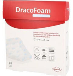 Dr. Ausbüttel DracoFoam Infekt haft sensitiv Wundauflage 7,5 x 7,5 cm (10 Stk.)