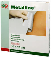 Lohmann & Rauscher Metalline Kompresse Steril 10x12cm St&uuml;ck 10