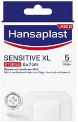 Beiersdorf Hansaplast Sensitive XL steril 6 x 7 cm (5 Stk.)