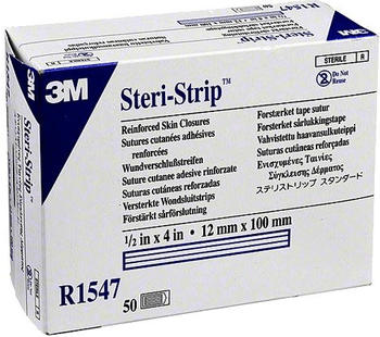 3M Medica Steri Strip Steril 12 x 102 mm Wundverschlußstreifen (50 x 6 Stk.)