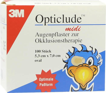 3M Medica Opticlude Augenpflaster Midi (100 Stk.)