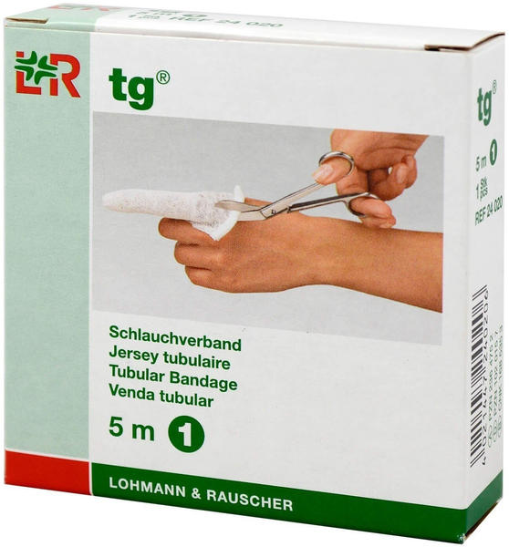 Lohmann & Rauscher TG Schlauchverband Weiß 5m Gr. 1
