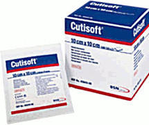 BSN Medical Cutisoft Vlieskompressen steril 10 x 10cm (100 Stk.)