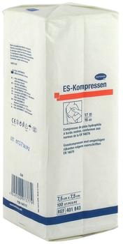 Hartmann ES Kompressen Unsteril 7,5 x 7,5 cm 16-fach (100 Stk.)